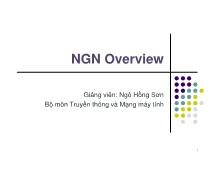 Green Networks-NGN Overview