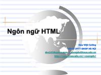 Học nhanh ngôn ngữ html