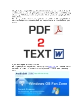 Pdf 2 text