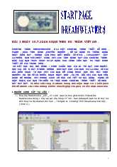 Thiết kế web với Dreamweaver8