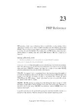 PHP Reference