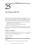 The Python DB-API