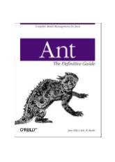 Ant: The Definitive Guide
