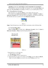 Tạo các mặt phẳng chuẩn (reference geometry)