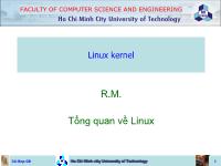 Giới thiệu về hệ điều hành Linux - Kiến trúc và hướng dẫn cài đặt