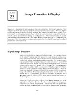 Image Formation & Display