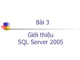 Giới thiệu SQL Server 2005