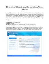Tối ưu hóa hệ thống với sản phẩm của Suining YiLong Software