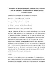 Báo cáo Tích hợp khai phá dữ liệu trong InfoSphere Warehouse với việc tạo Cognos của IBM - Phần 1: Tổng quan về kiến trúc tích hợp InfoSphere