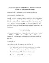 Các kỹ năng của Kiến trúc sư dữ liệu Rational - Phần 2: Tạo các truy vấn SQL/XML với Kiến trúc sư dữ liệu Rational