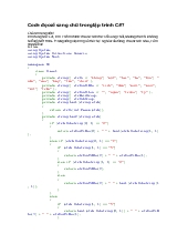 Code đọc số sang chữ trong lập trình C#