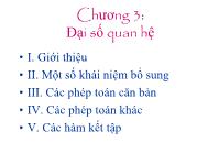 Đại số quan hệ