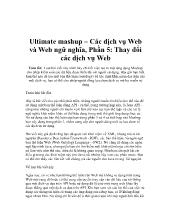 Đề tài Các dịch vụ Web và Web ngữ nghĩa - Phần 5