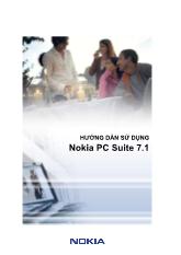 Đề tài Hướng dẫn sử dụng Nokia pc suite 7.1