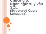 Ngôn ngữ truy vấn SQL (Structured Query Language)