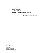 Ccna self - Study ccna intro exam certification guide