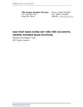 Đề tài Giải pháp mạng không dây tiên tiến của nortel (nortel advance wlan solution)