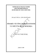Tìm hiểu Công nghệ Bluetooth và viết ứng dụng minh họa