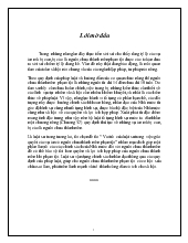 Đề tài Kỹ năng luật sư trong việc giải quyết các vụ án có người chưa thành niên phạm tội