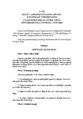 Luật người lao động Việt Nam đi làm việc ở nước ngoài theo hợp đồng của quốc hội khóa XI, kỳ họp thứ 10 số 72/2006/QH 11 ngày 29 tháng 11 năm 2006