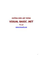 Hướng dẫn lập trình VB .NET