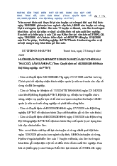 Hướng dẫn thực hiện một số nội dung của quy chế khai thác gỗ, lâm sản khác