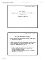 Khung lý thuyết cho việc phân tích phát triển kinh tế nông thôn khái niệm và mô hình