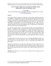 Xử lý nước thải các ao nuôi cá nước ngọt bằng đất ngập nước kiến tạo