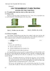 Các thí nghiệm đất ở hiện trường