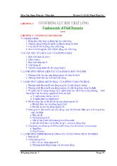 Giáo trình Cơ sở kỹ thuật thủy lợi - Chương 3