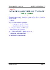 Giáo trình Cơ sở kỹ thuật thủy lợi - Chương 7