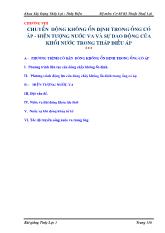 Giáo trình Cơ sở kỹ thuật thủy lợi - Chương 8