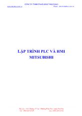 Lập trình HMI-PLC mitsu