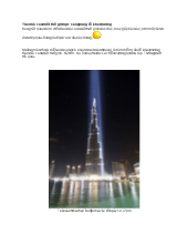 Tòa nhà cao nhất thế giới rực sáng trong lễ khai trương