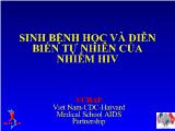 Bài giảng: Sinh bệnh học và diễn biến tự nhiên của nhiễm HIV