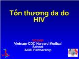 Bài giảng: Tổn thương da do HIV