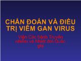 Chẩn đoán và điều trị viêm gan virus