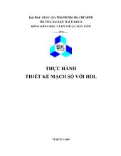 Thực hành thiết kế mạch số với hdl