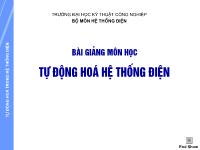 Tự động hóa hệ thống điện