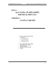 Bài giảng đại cương về khí nén và thủy lực
