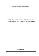 Cách tính hiệu suất và các phương pháp nâng cao hiệu suất lò hơi công suất nhỏ