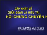 Cập nhật về chẩn đoán và điều trị hội chứng chuyển hóa các yếu tố nguy cơ bệnh động mạch vành