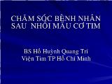 Chăm sóc bệnh nhân sau nhồi máu cơ tim