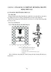 Chương 5: Ứng dụng và thiết kế hệ thống truyền động thủy lực