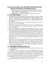 Chương 8: Sửa chữa phục hồi bằng phương pháp hμn