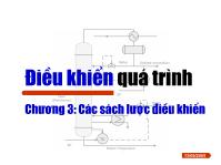 Điều khiển quá trình - Chương 3: Các sách lực điều khiển