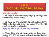 Dược liệu chữa đau dạ dày