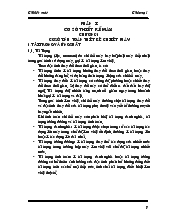 Giáo trình chế tạo máy - Cơ sở tính toán thiết kế chi tiết máy