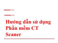 Hướng dẫn sử dụng phần mềm y học