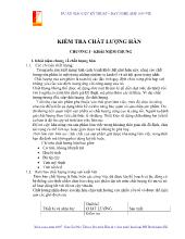 Kiểm tra chất lượng hàn